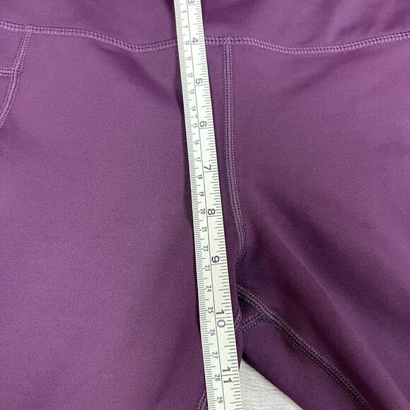 Ziya Active Purple Cropped Leggings Pants Workout Size 4 - Picture 9 of 10